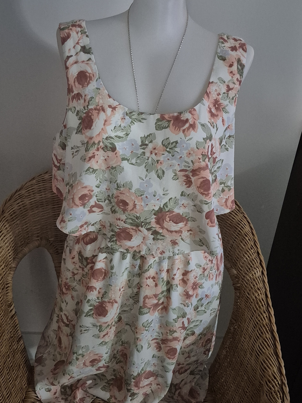 Guess Floral Ruffle Dress - Picture 2 of 6